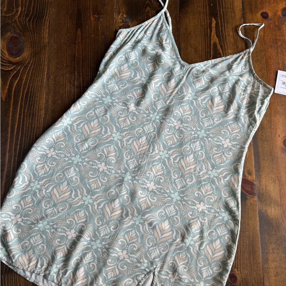 O'Neill Blue and Cream Patterned Dress